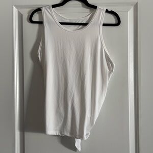 ZELOS White Tie‎ Back Tank Top